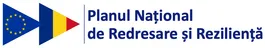 Logo-ul Planului Național de Redresare și Reziliență (PNRR)
