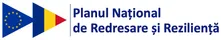 Logo-ul Planului Național de Redresare și Reziliență (PNRR)